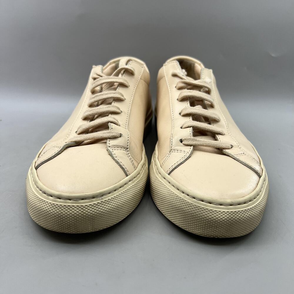 Woman by Common Projects Achilles Shoes Size 7 US, 37 EU Nude Pink Low Sneakers - Picture 2 of 9